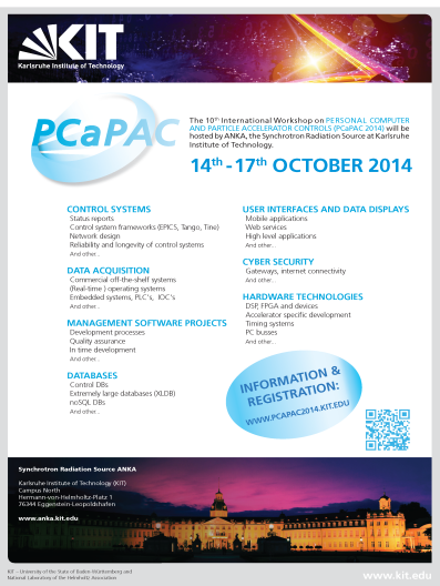 PCaPAC 2014 conference logo