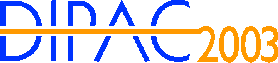 DIPAC 2003 Proceedings -- Mainz, Germany logo