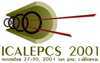 ICALEPCS - Nov 27-30, 2001, San Jose, CA