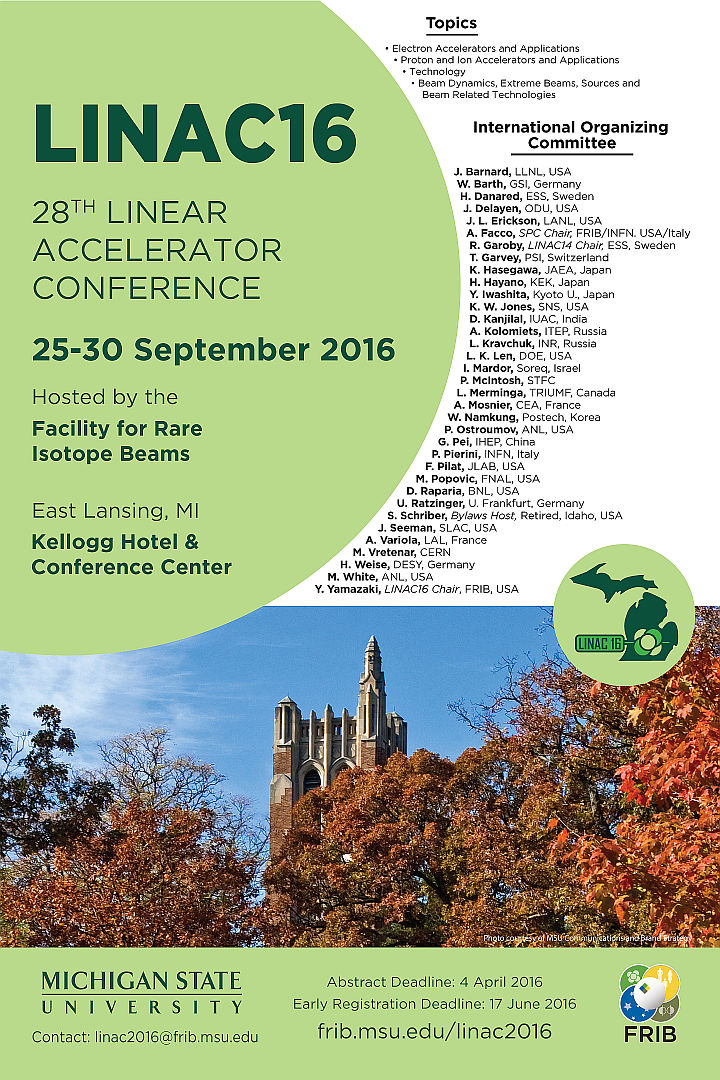 conference logo LINAC2016